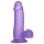 Lovetoy dildo ar piesūcekni 15cm violets