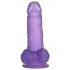 Lovetoy dildo ar piesūcekni 15cm violets