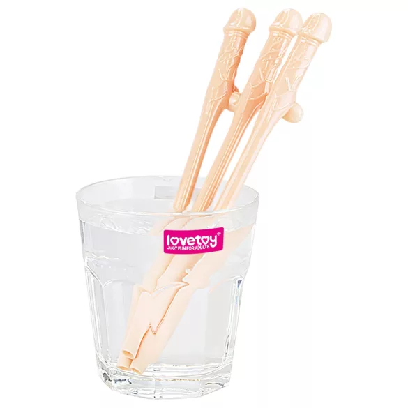 Lovetoy - reālistisks dzimumlocekļa salmiņš naturāls