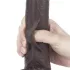Lovetoy divslāņu dildo 23cm brūns Sliding-Skin