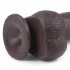 Lovetoy divslāņu dildo 23cm brūns Sliding-Skin