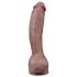 Lovetoy Nature Cock - dubultā slāņa reālistiskais dildo - 26cm (dabīgs)