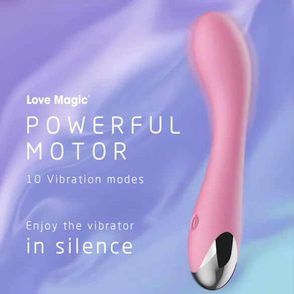 Lonely - akumulatora G punkta vibrators rozā
