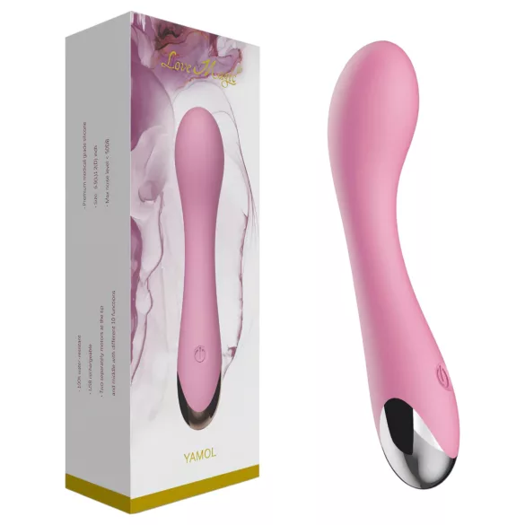 Lonely - akumulatora G punkta vibrators rozā
