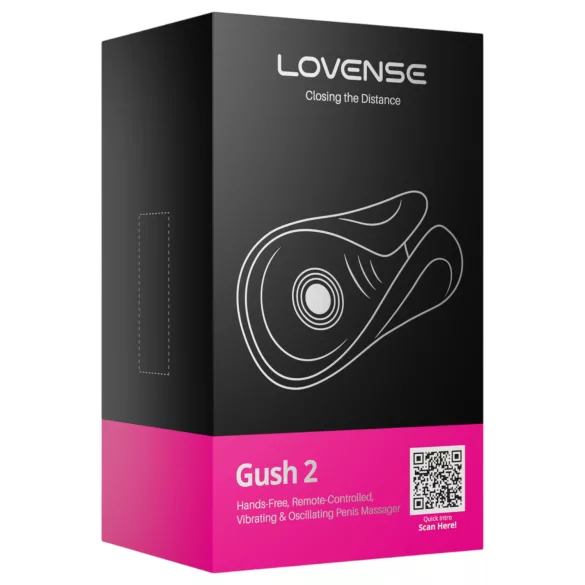 LOVENSE Gush 2 - dzimumlocekļa vibrators (tirkīza)