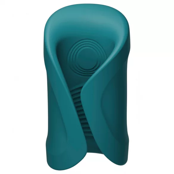 Lovense Gush 2 - lietotnes vadāms galviņas vibrators (tirkīza krāsā)