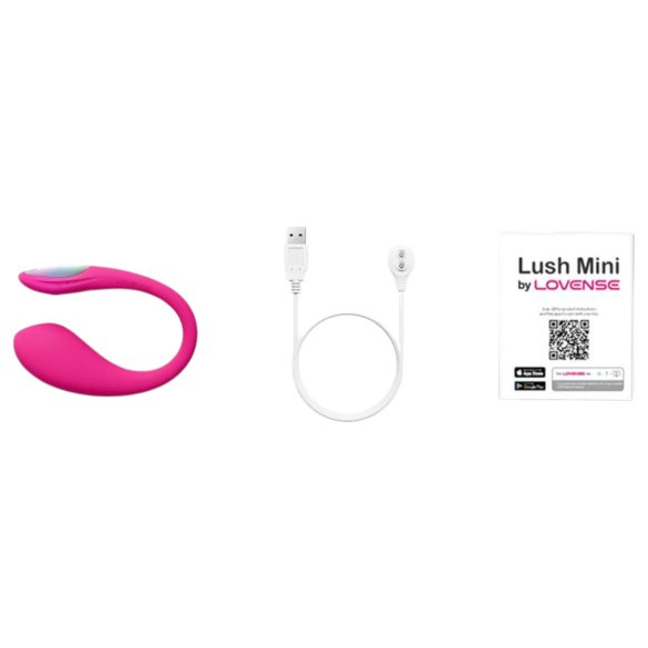 Lovense Lush Mini vibrējoša olas bluetooth vadība rozā