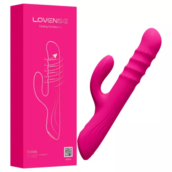 Lovense Velvo - lietotnes vadāms pērļots vibrators (rozā)