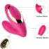 Tracy's Dog 2 - sieviešu 2in1 vibrators ar gaisa viļņu stimulāciju rozā