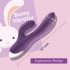 Tracy's Dog zaķis - ūdensizturīgs klitora vibrators (violets)