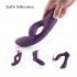 Tracy's Dog zaķis - ūdensizturīgs klitora vibrators (violets)