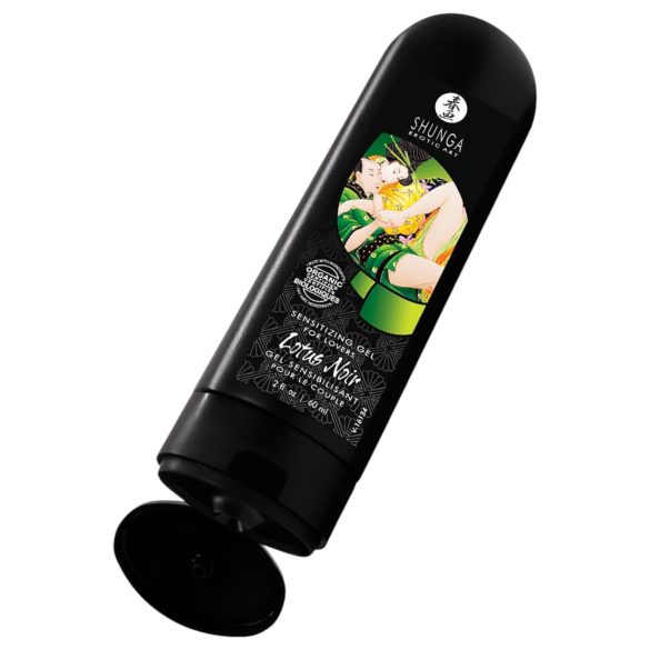 Shunga Lotus Noir - stimulējošs gēls sievietēm un vīriešiem 60ml