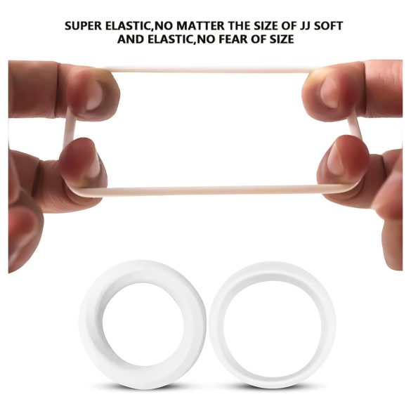 2in1 dzimumlocekļa galviņas treniņa un aizkaves gredzeni (2 gab.)