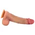 FeelSkin - īpaši reālistisks dildo ar sēkliniekiem - naturāls (21 cm)