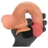 FeelSkin - īpaši reālistisks dildo ar sēkliniekiem - naturāls (21 cm)
