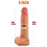 FeelSkin - ultrareālistisks dildo ar sēkliniekiem (dabisks, 17 cm)