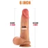 FeelSkin - īpaši reālistisks dildo ar sēkliniekiem (dabisks, 12,5 cm)