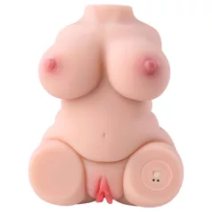   Lonely - masturbators torss ar vibrāciju realistisks materiāls naturals