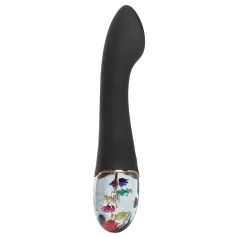 LOVISS Flower Grace - G‑punkta vibrators (melns)