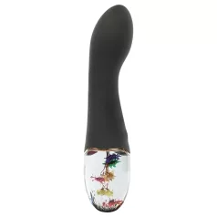 LOVISS Flower Amber - G‑punkta vibrators (melns)
