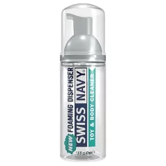   Swiss Navy rotaļlietu un ķermeņa tīrīšanas putas (47ml)