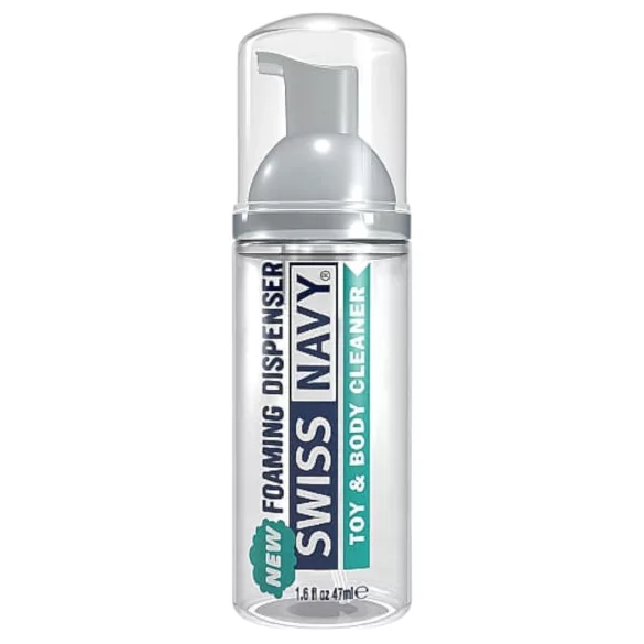 Swiss Navy rotaļlietu un ķermeņa tīrīšanas putas (47ml)