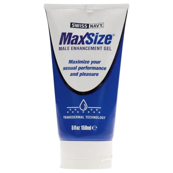 Swiss Navy MAX Size - erekcijas stimulējošs krēms vīriešiem 150ml