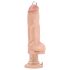 Blush Bad Boy – vibrējošs pīrsinga vibratorrs, 17 cm (dabisks)