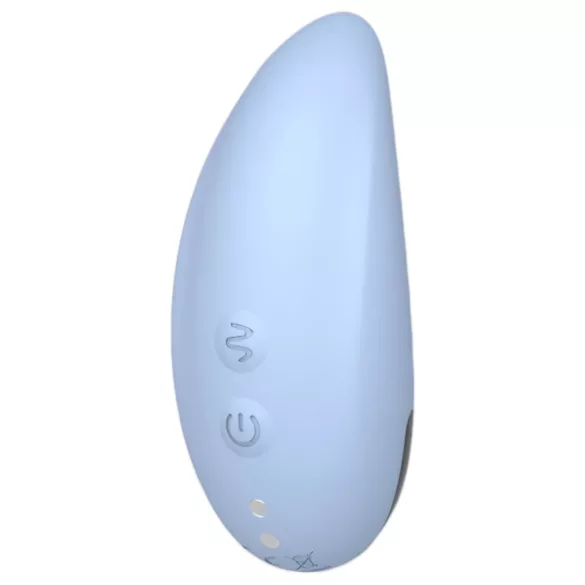 Vibeconnect - uzlādējams, ūdensizturīgs klitora stimulators (zils)