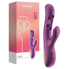   Honey Play Box Gem - gudrais G-punkta un klitora stimulators (violets)