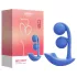 Honey Play Box Melody - lietotnes vadāms pērļots 2‑in‑1 vibrators (zils)