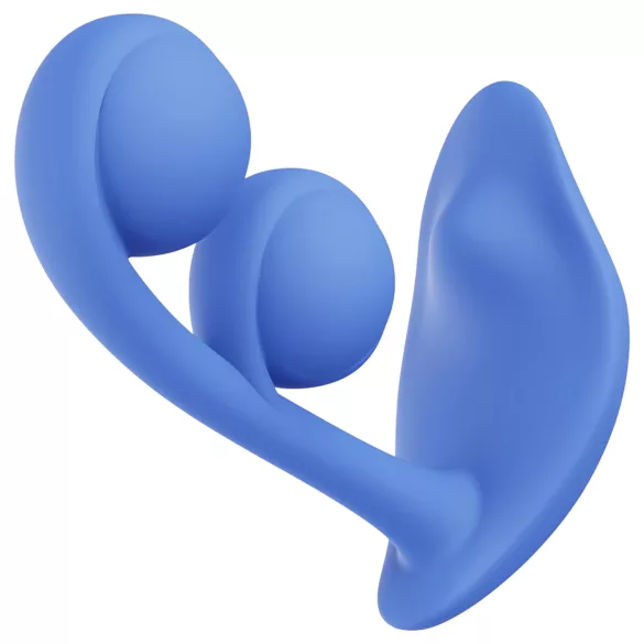 Honey Play Box Melody - lietotnes vadāms pērļots 2‑in‑1 vibrators (zils)