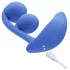 Honey Play Box Melody - lietotnes vadāms pērļots 2‑in‑1 vibrators (zils)