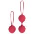 Cotoxo Cherry - 2-daļīgs geišas bumbiņu komplekts (sarkans)