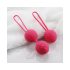 Cotoxo Cherry - 2-daļīgs geišas bumbiņu komplekts (sarkans)