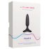 LOVENSE Hush 2 XS - akumulatora mini anālais vibrators (25mm) - melns
