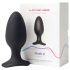 LOVENSE Hush 2 L - uzlādējams neliels anālais vibrators (57mm) - melns