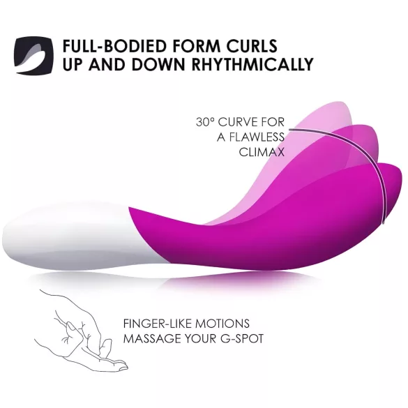 LELO Mona Wave - G-punkta vibrators ūdensizturīgs violets