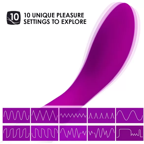 LELO Mona Wave - G-punkta vibrators ūdensizturīgs violets