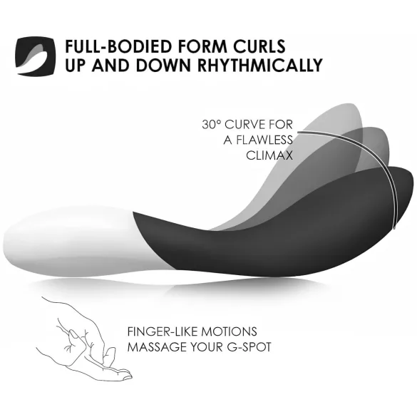 LELO Mona Wave - G-punkta vibrators ūdensizturīgs melns