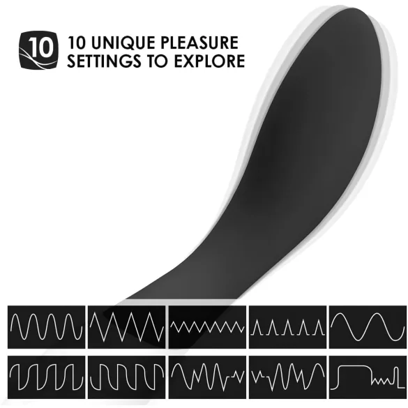 LELO Mona Wave - G-punkta vibrators ūdensizturīgs melns