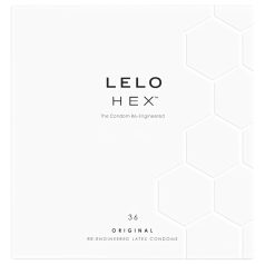 LELO Hex prezervatīvi oriģinālie lateksa 36 gab