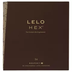 LELO Hex Respect XL - prezervatīvi lielā izmērā 36 gab.