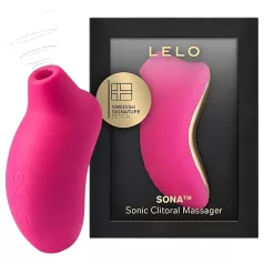   LELO Sona - klitora stimulators ar skaņas viļņiem, ķiršu krāsa