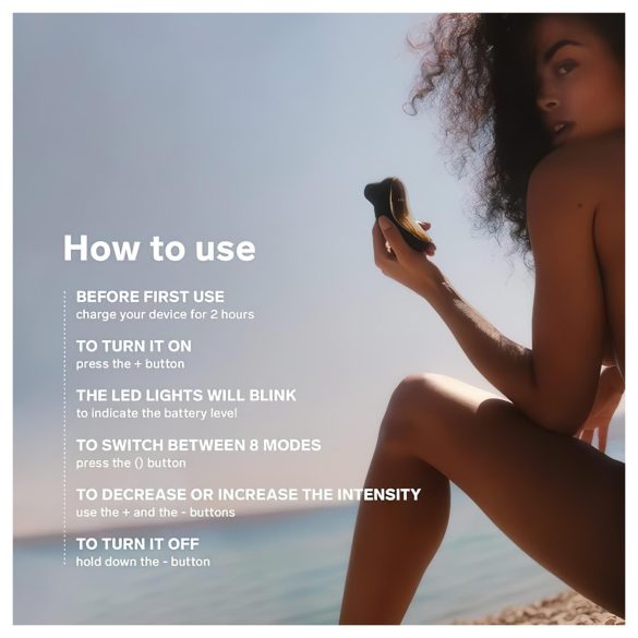 LELO Sona - klitora stimulators ar skaņas viļņiem, ķiršu krāsa