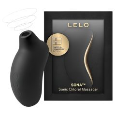 LELO Sona - klitora stimulators ar skaņu viļņiem melns