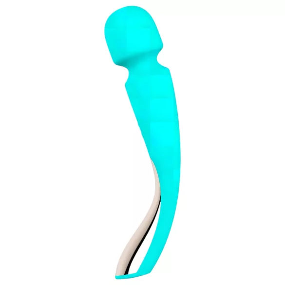 LELO Smart Wand 2 - masāžas vibrators liels uzlādējams tirkīza