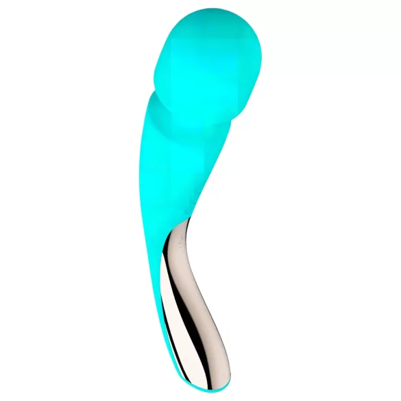 LELO Smart Wand 2 - masāžas vibrators liels uzlādējams tirkīza
