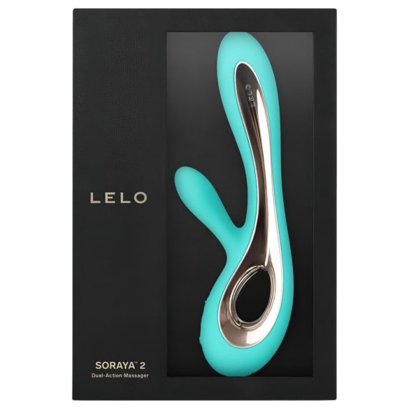 LELO Soraya 2 - ūdensizturīgs klitora vibrators (tirkīza)