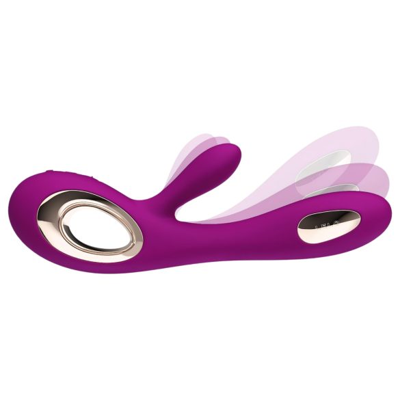LELO Soraya Wave - vibrators ar klitora stimulatoru, uzlādējams, violets